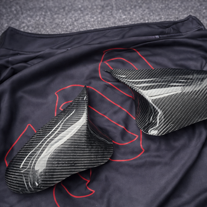 Calotte Specchietti BMW Serie 4 M2 X1 i3 F32 F33 F36 E84 Fibra Di Carbonio