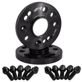 2 distanziali ruota neri 16mm 4/5x98 centraggio 58,1 con bull.