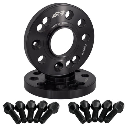 2 distanziali ruota neri 16mm 4/5x98 centraggio 58,1 con bull. – Simoni Racing