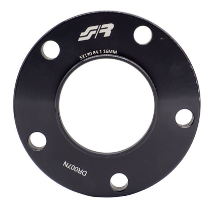 2 distanziali ruota neri 16mm 4/5x98 centraggio 58,1 con bull. – Simoni Racing – foto 2