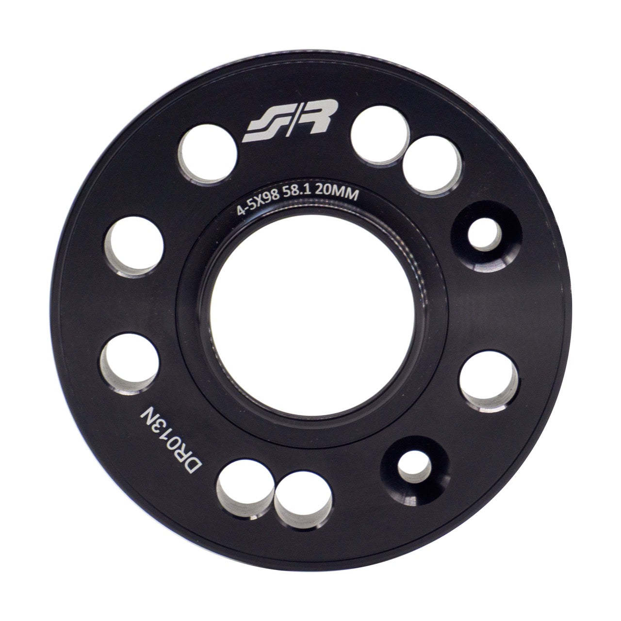 2 distanziali ruota neri 20mm 4/5x98 centraggio 58,1 con bull. – Simoni Racing – foto 2