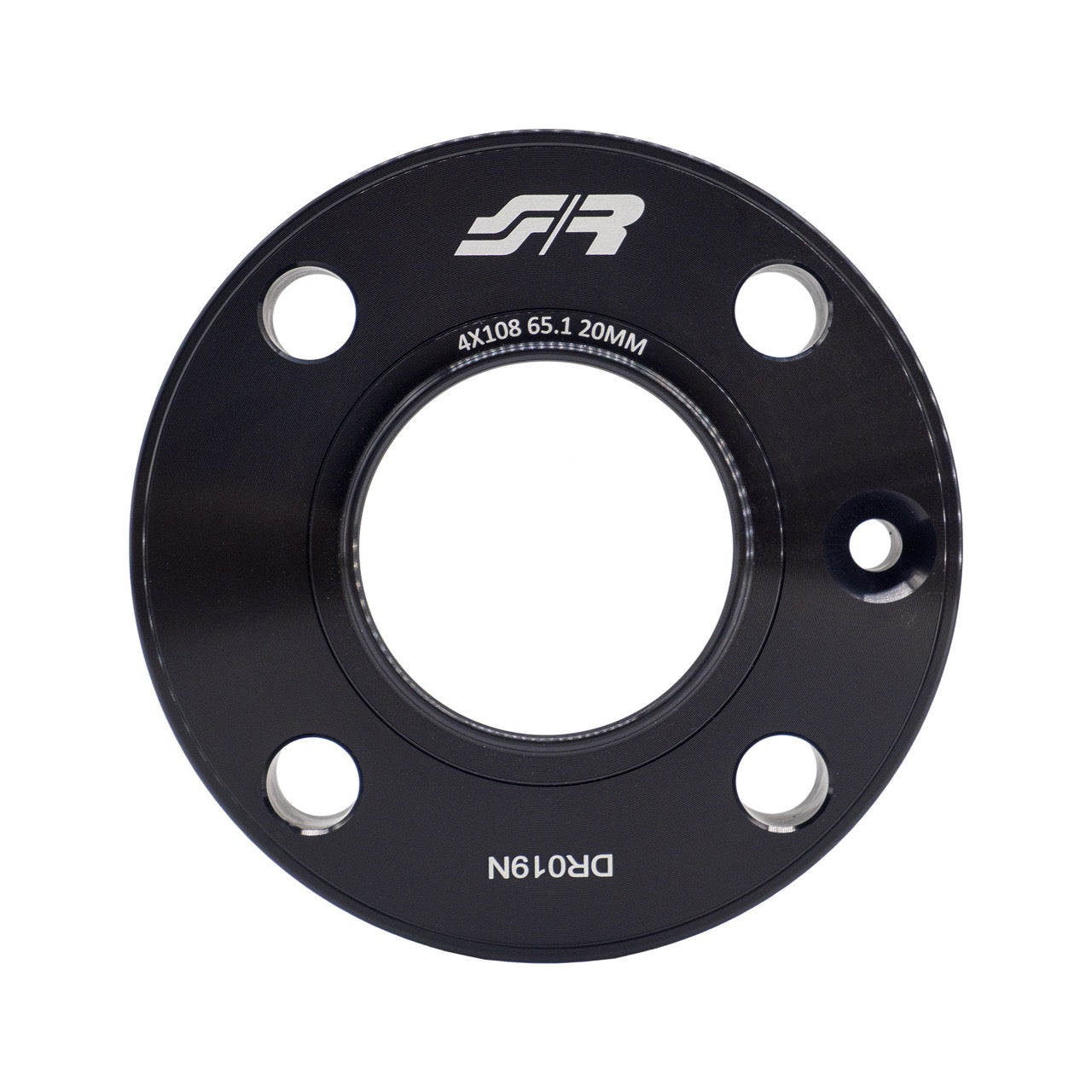 2 distanziali ruota neri 20mm 4x108 centraggio 65,1 con bull. – Simoni Racing – foto 2