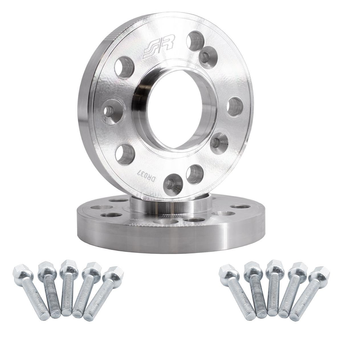 2 distanziali ruota 20mm 5x112 centraggio 66,6 con bulloneria – Simoni Racing