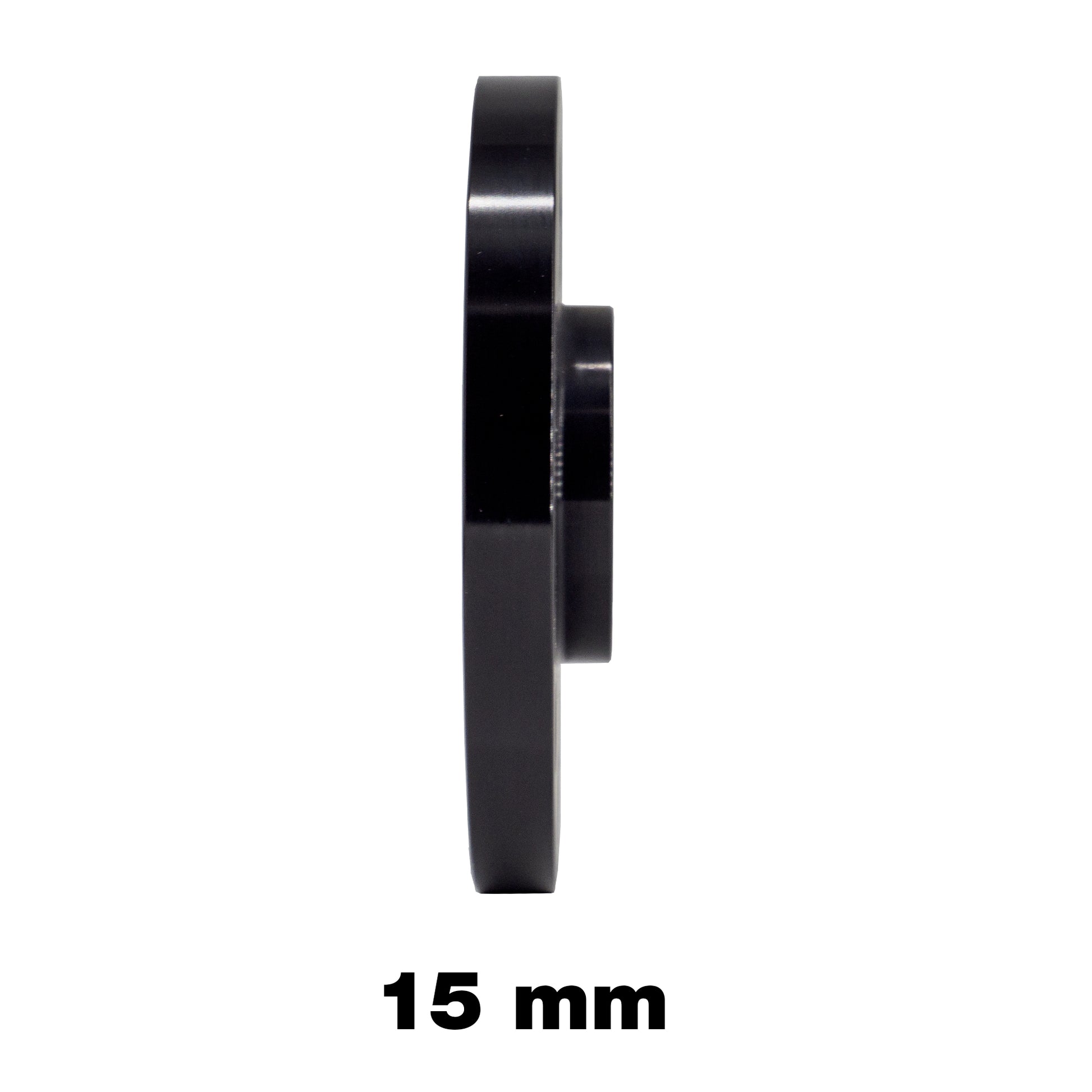 2 distanziali ruota neri 15mm 5x112 66,6 con bulloneria sferica – Simoni Racing – foto 4