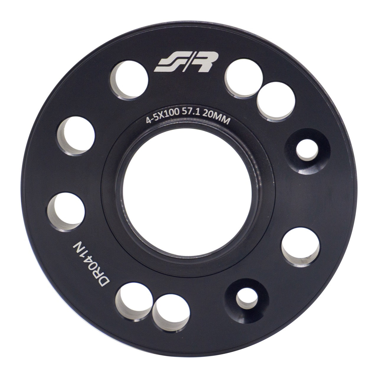2 distanziali ruota neri 20mm 4-5x100 57,1 con bulloneria sfer. – Simoni Racing – foto 2