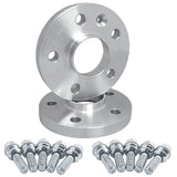 2 distanziali ruota 12mm 5x112 centraggio 66,6 con bulloneria