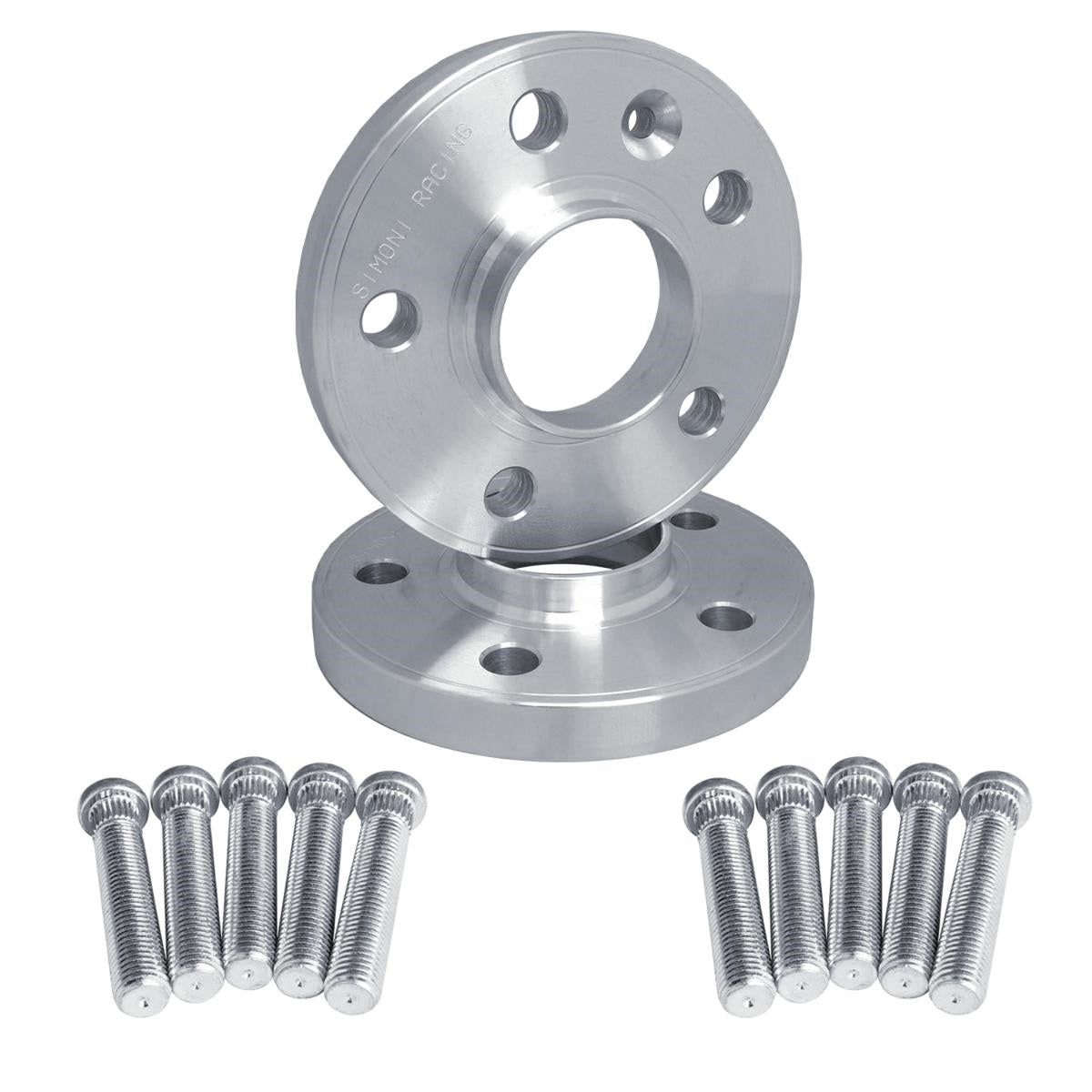 2 distanziali ruota 16mm 4x100 centraggio 56,1 con bulloneria – Simoni Racing