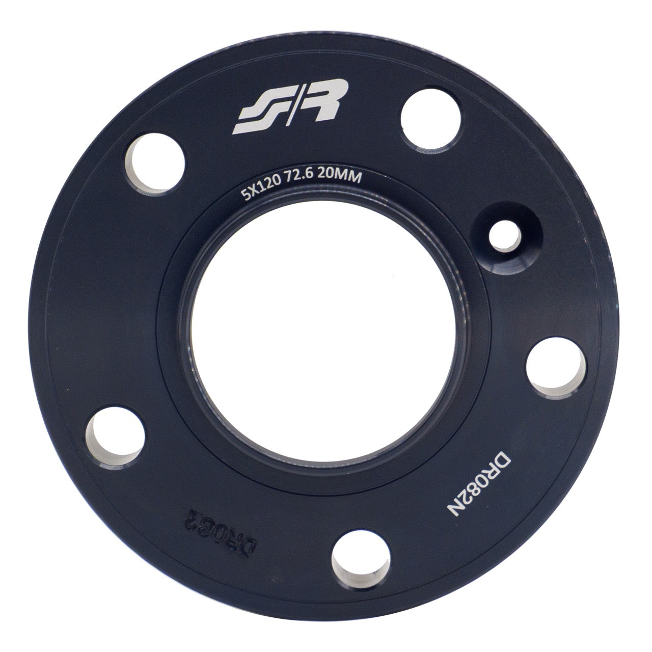 2 distanziali ruota neri 20mm 5x120 centraggio 72,6 con bull. – Simoni Racing – foto 2
