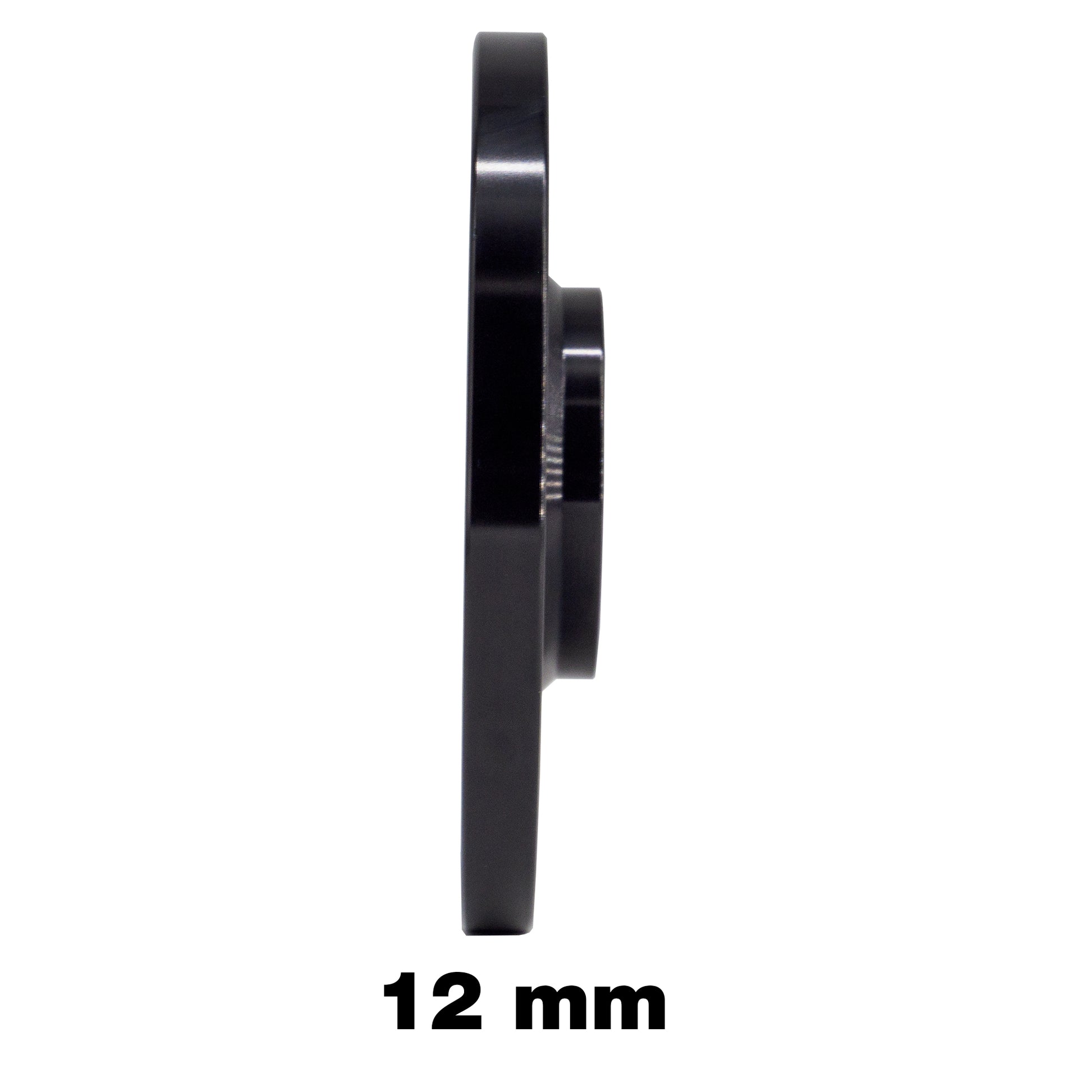 2 distanziali ruota neri 12mm 5x120 centraggio 72,6 con bull. – Simoni Racing – foto 4