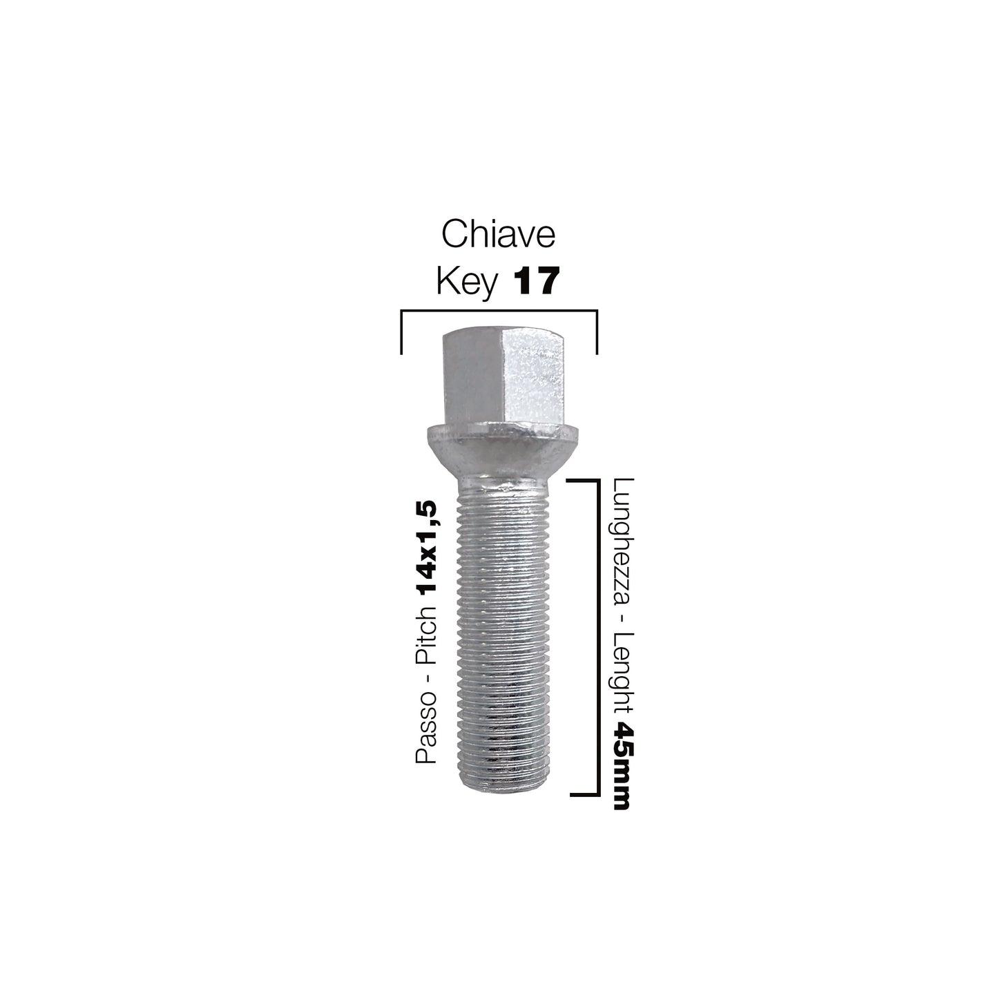 Kit distanziali ruota 2X13mm + 2X20mm con bulloneria – Simoni Racing – foto 4