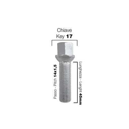 Kit distanziali ruota 2X13mm + 2X20mm con bulloneria – Simoni Racing – foto 4