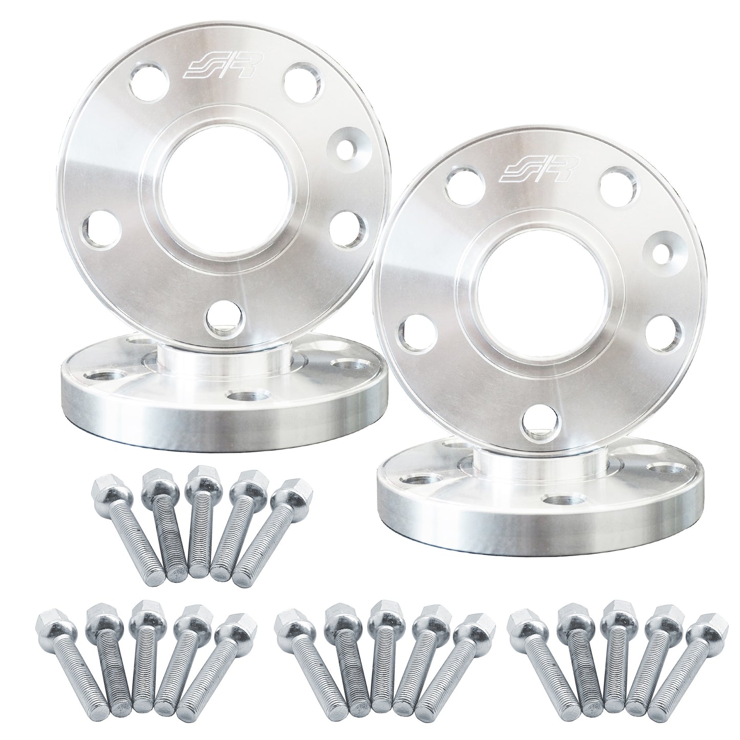 Kit distanziali ruota 2X13mm + 2X20mm con bulloneria – Simoni Racing – foto 5