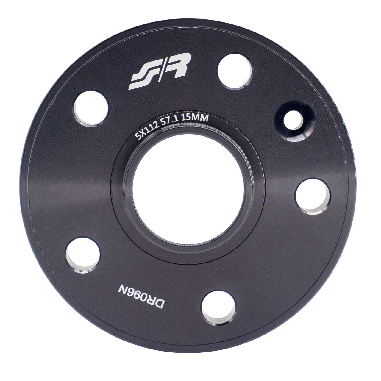 2 distanziali ruota neri 15mm 5x112 centraggio 57,1 con bull. – Simoni Racing – foto 2