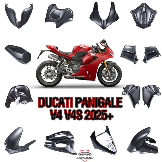 Kit Carenatura In Carbonio Per  Ducati Panigale V4 V4S 2025+
