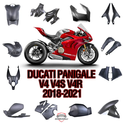Kit Carenatura In Carbonio Per Ducati Panigale V4 V4S V4R 2018-2021