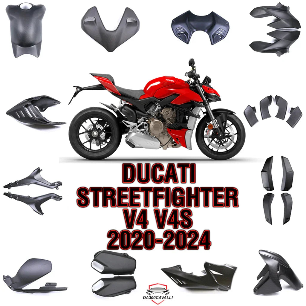 kit Carenatura In Carbonio Per Ducati Streetfighter V4 V4S 2020-2024