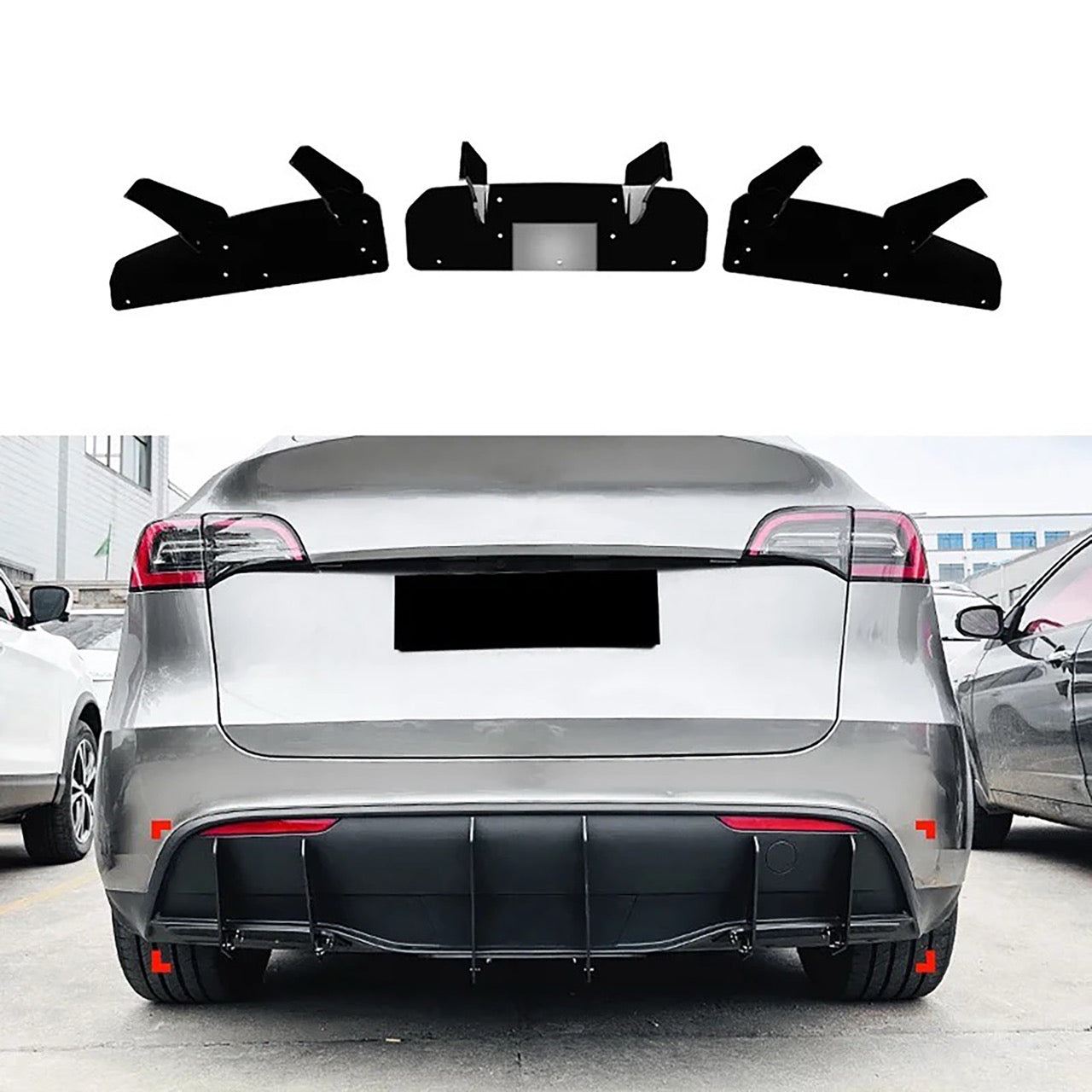 Diffusore per Tesla Model Y – Simoni Racing – foto 3