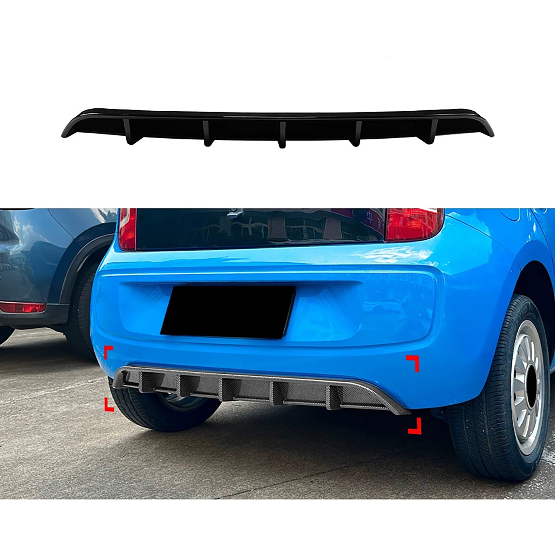 Diffusore per Volkswagen UP! – Simoni Racing – foto 2