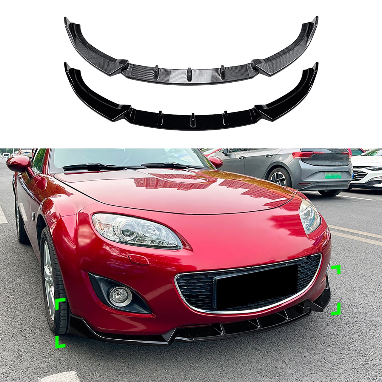 Lip splitter per Mazda MX-5 NC – Simoni Racing – foto 5