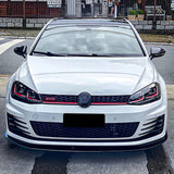Lip splitter per VW Golf VII GTD Rline