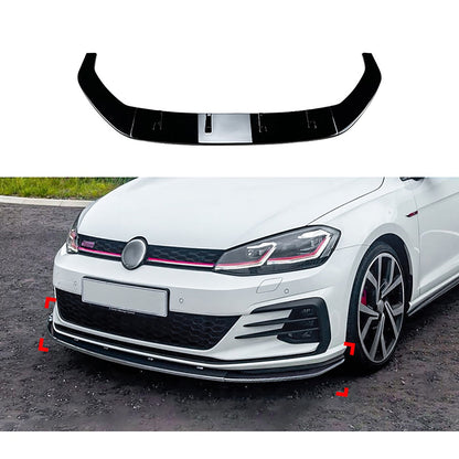 Lip splitter per VW Golf VII.5 GTD Rline – Simoni Racing – foto 2