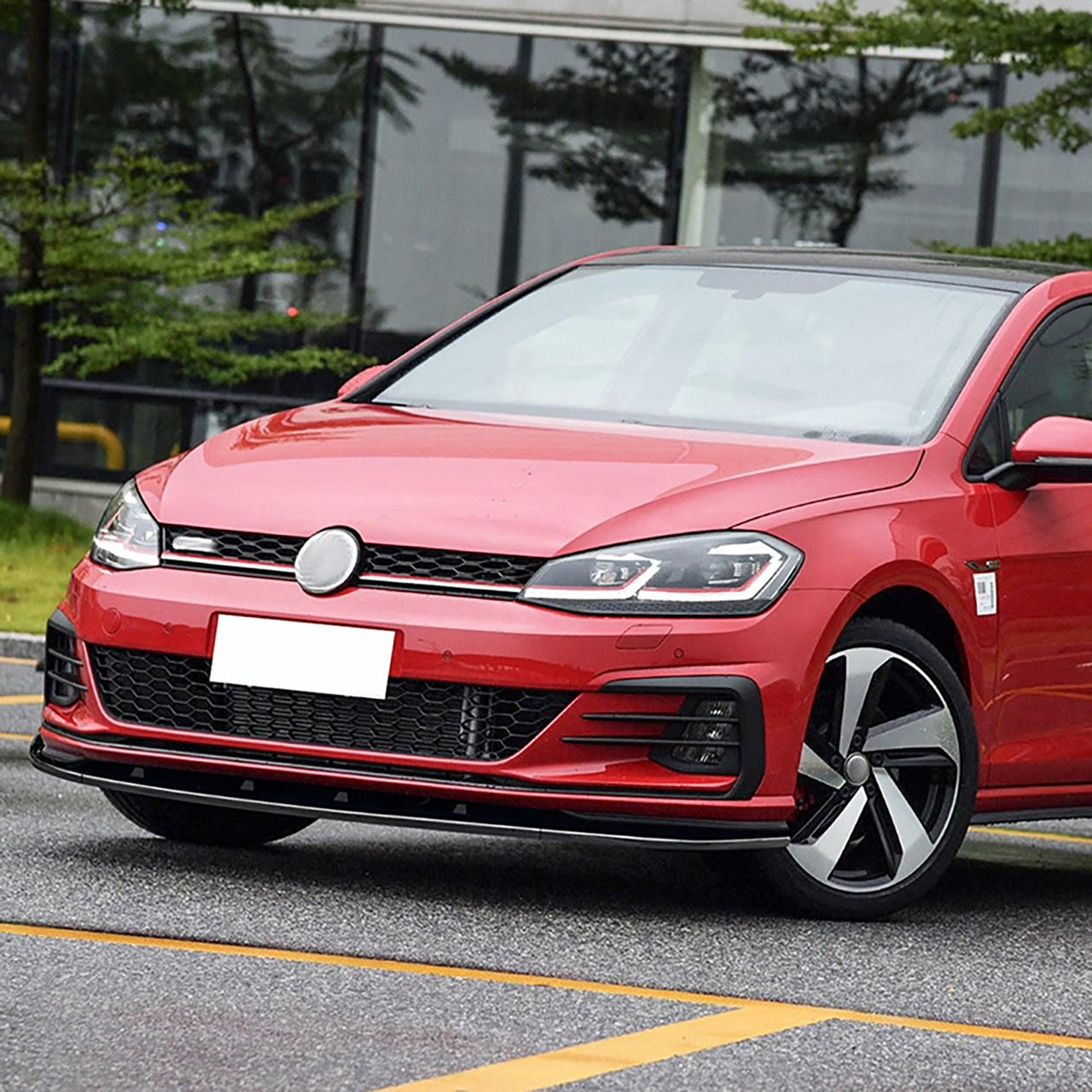 Lip splitter per VW Golf VII.5 GTD Rline – Simoni Racing – foto 3