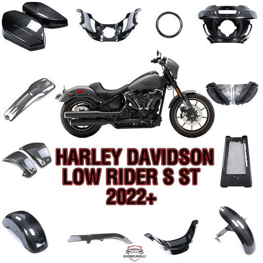 Accessori tuning Harley Davidson Low Rider S ST 2022 su Da300Cavalli, ricambi moto in carbonio
