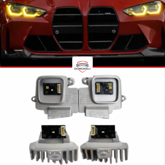 Kit Conversione Angel Eyes Drl Bmw Stile CS