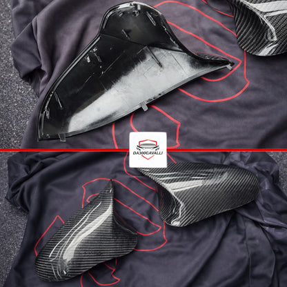 Calotte Specchietti BMW Serie 4 M2 X1 i3 F32 F33 F36 E84 Fibra Di Carbonio