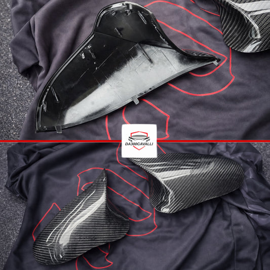 Calotte Specchietti BMW Serie 4 M2 X1 i3 F32 F33 F36 E84 Fibra Di Carbonio