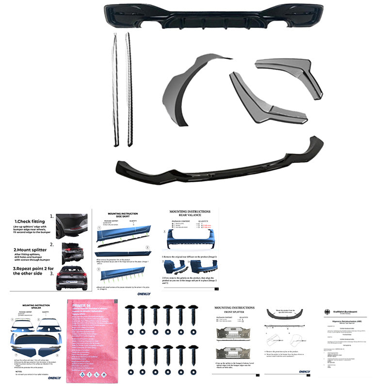 Body kit BMW 1-Series F20/F21 M-Power Facelift 2015-2019 - – Simoni Racing – foto 2