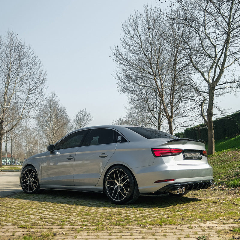 Body kit Audi A3 (8V) Sedan Facelift 2016-2020 scarico doppio L – Simoni Racing – foto 4