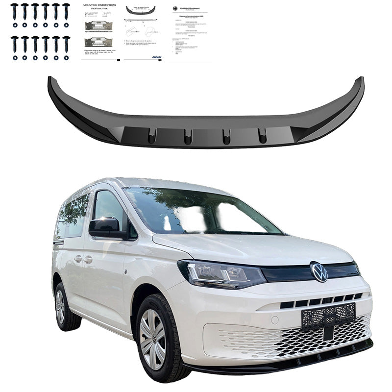 Spoiler anteriore Volkswagen Caddy MK5 2020- - Version 2 - – Simoni Racing – foto 3