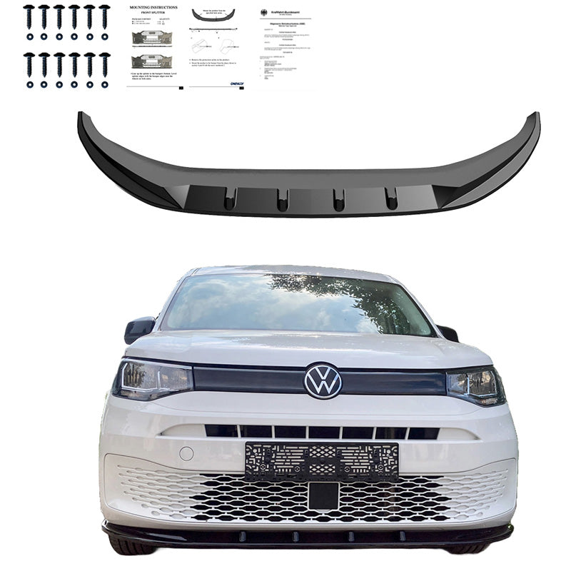 Spoiler anteriore Volkswagen Caddy MK5 2020- - Version 2 - – Simoni Racing – foto 4