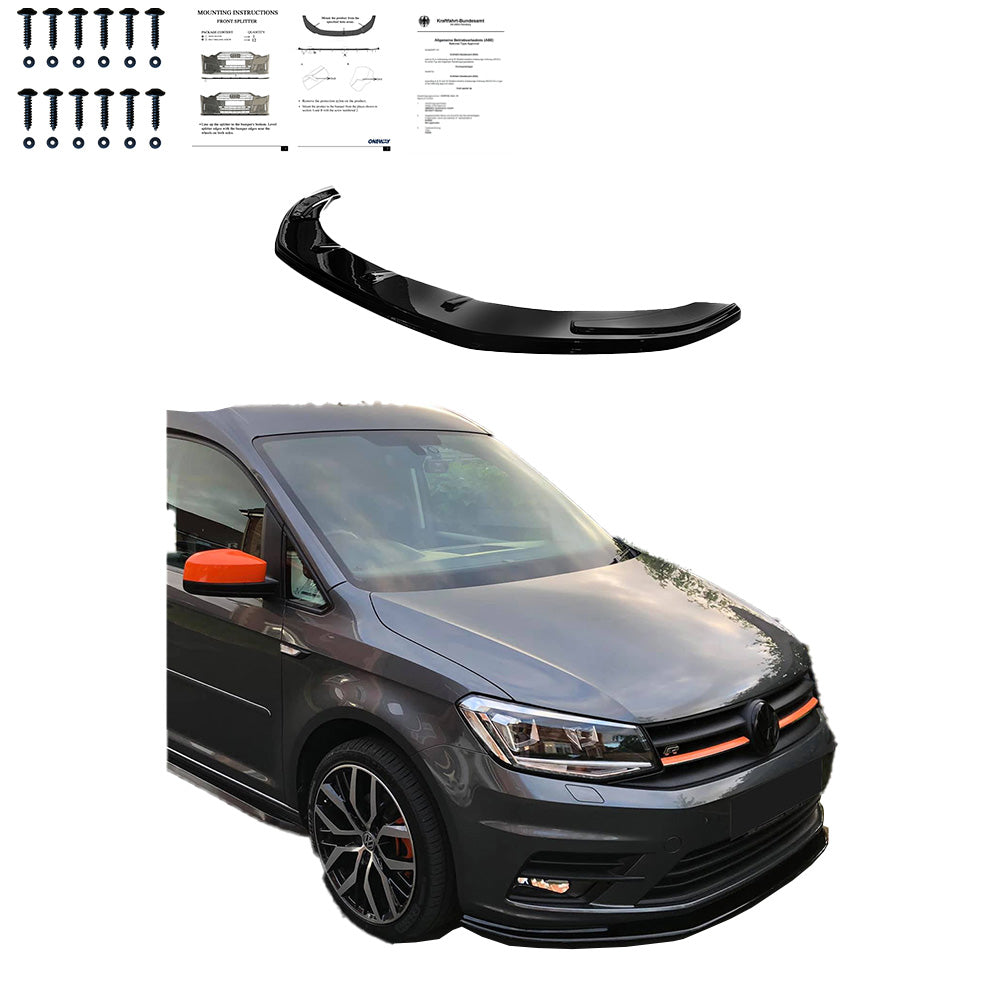 Spoiler anteriore Volkswagen Caddy MK4 2015-2020 - – Simoni Racing – foto 2