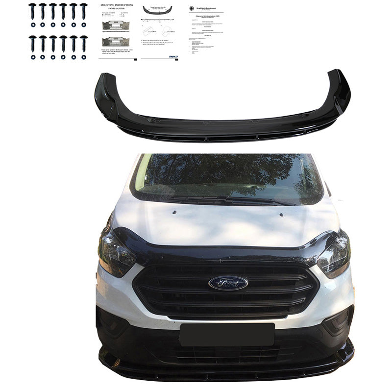 Spoiler anteriore Ford Transit Custom MK1 Facelift 2018-2023 - – Simoni Racing – foto 4