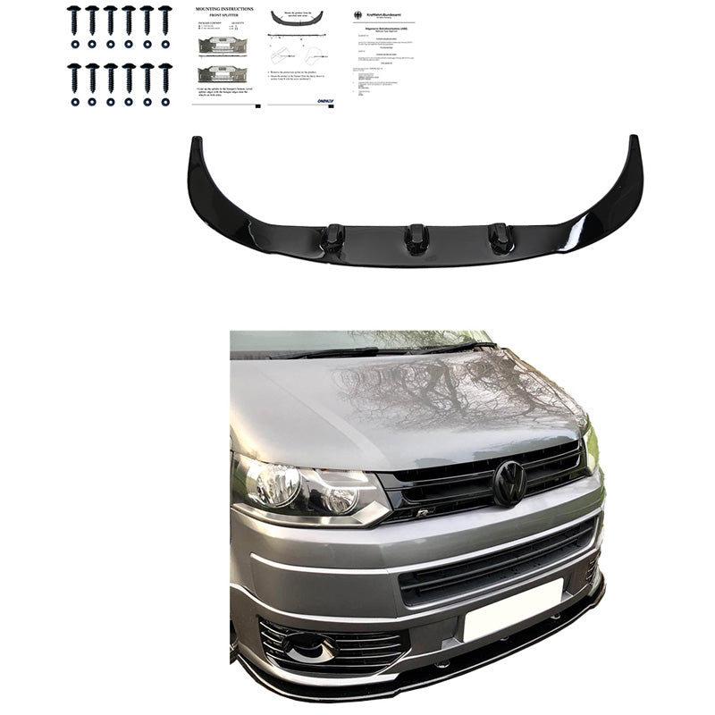 Spoiler anteriore VW Transporter T5.1 Sportline 2010-2015 – Simoni Racing – foto 4