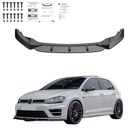 Spoiler anteriore VW Golf VII HB/Variant R/R Line 2013-2016 V2 – Simoni Racing – foto 3