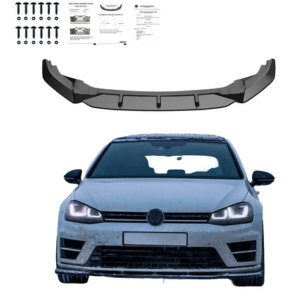 Spoiler anteriore VW Golf VII HB/Variant R/R Line 2013-2016 V2 – Simoni Racing – foto 4