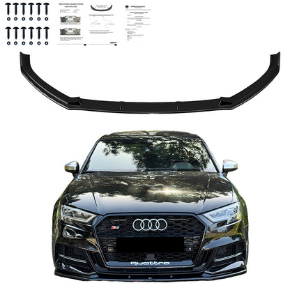 Spoiler anteriore Audi S3 8V Sedan 2016-2020 - – Simoni Racing – foto 4
