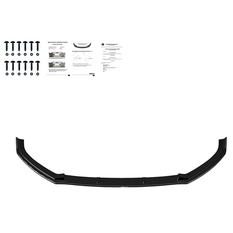 Spoiler anteriore Audi S3 8V Sedan 2016-2020 - – Simoni Racing – foto 5