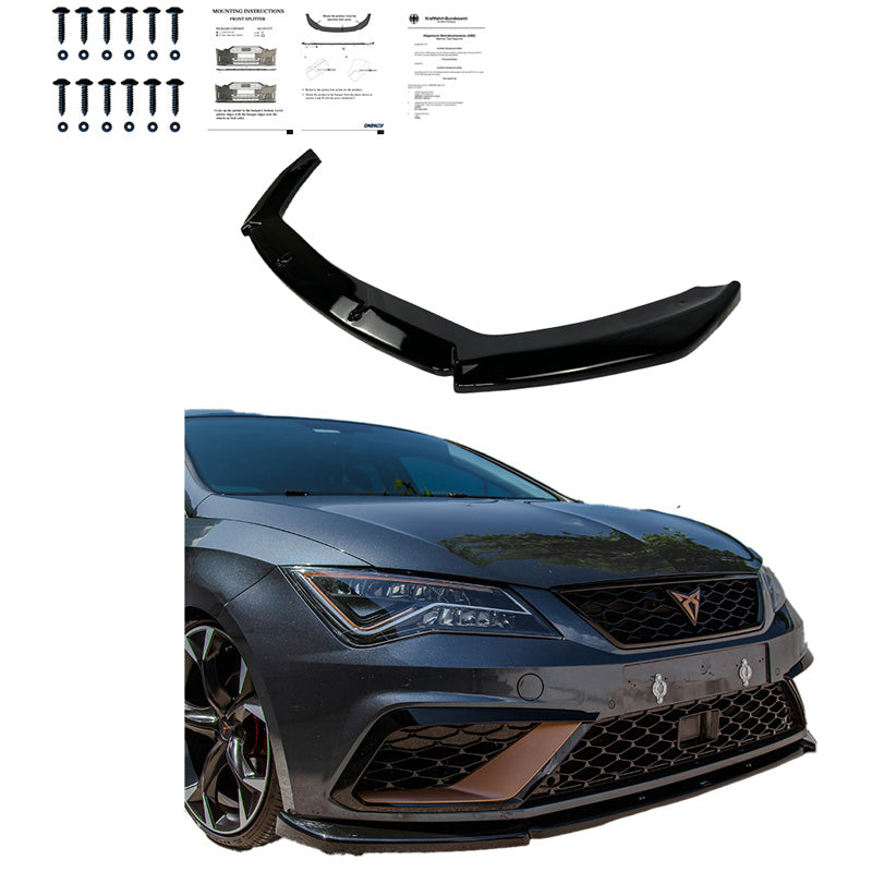 Spoiler anteriore Seat Leon (5F) HB/SC/ST FR/ – Simoni Racing – foto 4