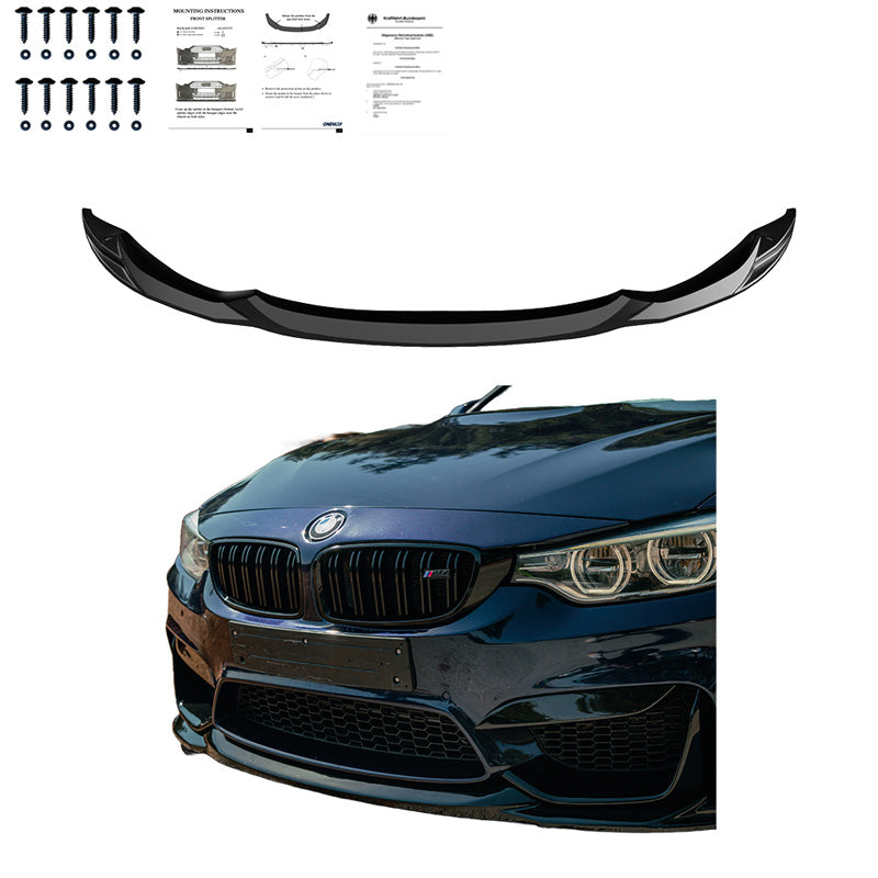 Spoiler anteriore BMW M3 F80 2014-2018 & M4 F82 2014-2021 - – Simoni Racing – foto 3