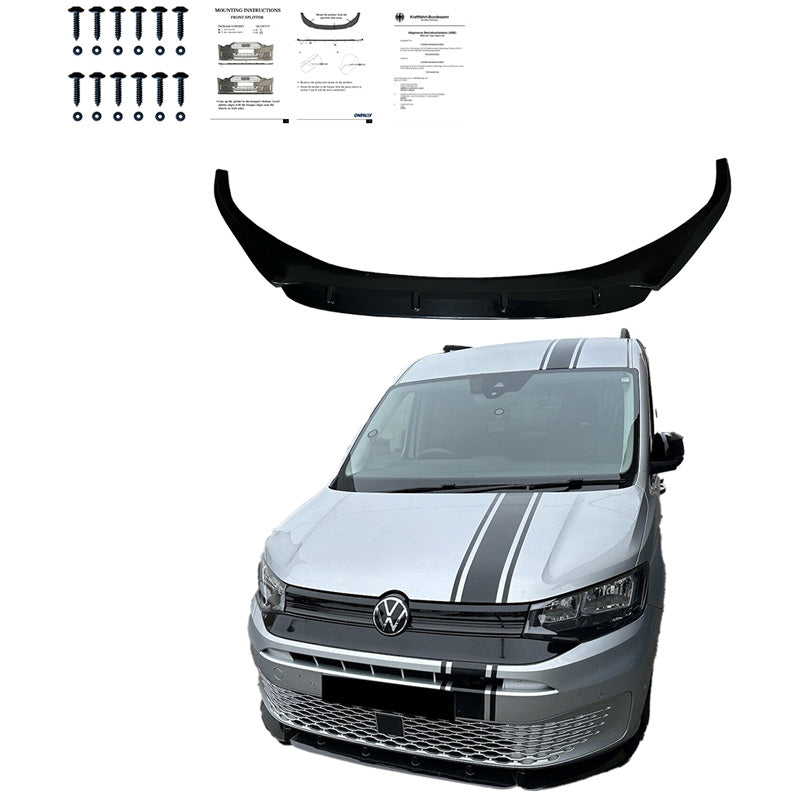 Spoiler anteriore Volkswagen Caddy MK5 2020- - – Simoni Racing – foto 5