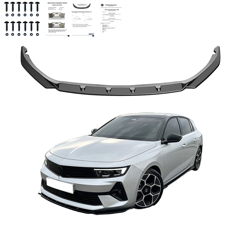 Spoiler anteriore Opel Astra L HB/ST 2021- - – Simoni Racing – foto 3