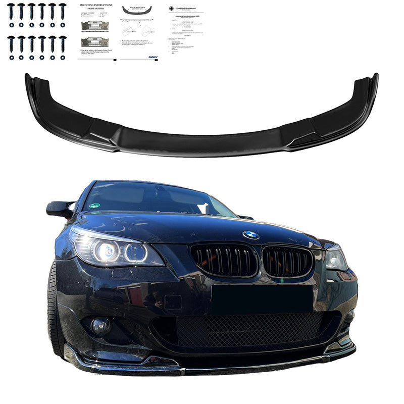 Spoiler anteriore BMW 5-Series E60/E61 M-Pack 2003-2010 - – Simoni Racing – foto 2