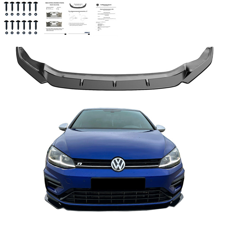 Spoiler anteriore VW Golf VII (7.5) HB/Variant R 2017-2020 - V3 – Simoni Racing – foto 3