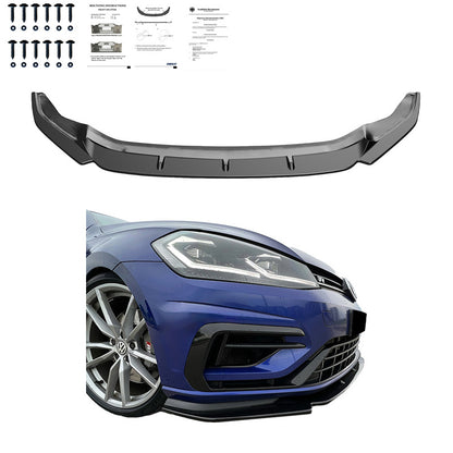 Spoiler anteriore VW Golf VII (7.5) HB/Variant R 2017-2020 - V3 – Simoni Racing – foto 4