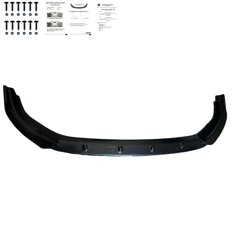 Spoiler anteriore VW Golf VIII HB/Variant GTI/GTE/R Line 2020 – Simoni Racing – foto 5