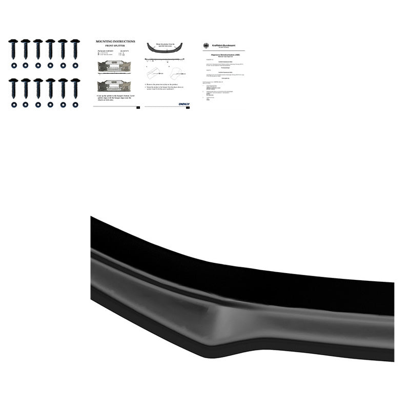 Spoiler anteriore Audi A5 S-Line/S5 F5 Coupe/Sportback 2017-2019 – Simoni Racing – foto 3